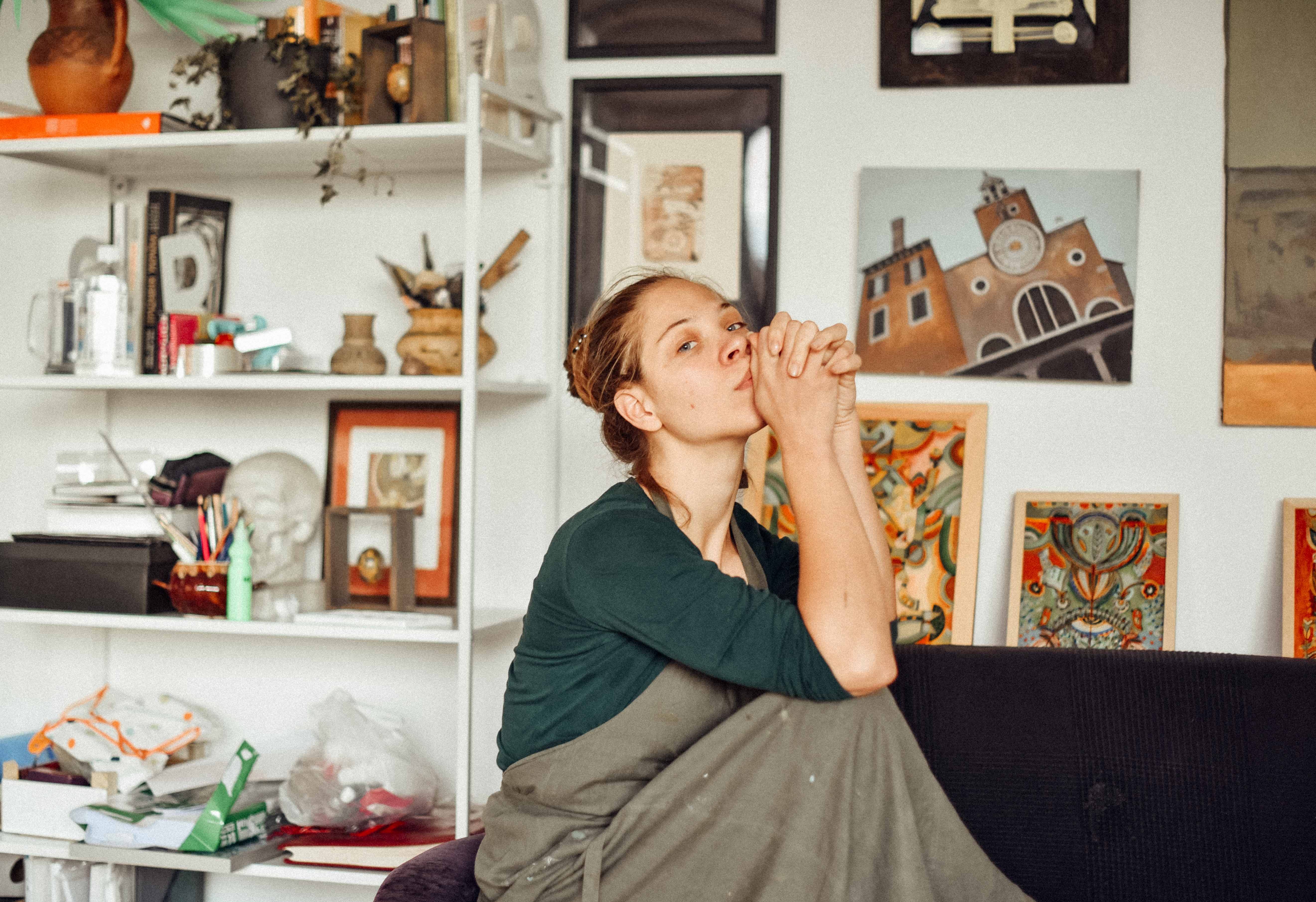 Portrait of Dzvinka Zagayska, who works in the artist style (Львів, Ukraine) Photo 2 of 5.