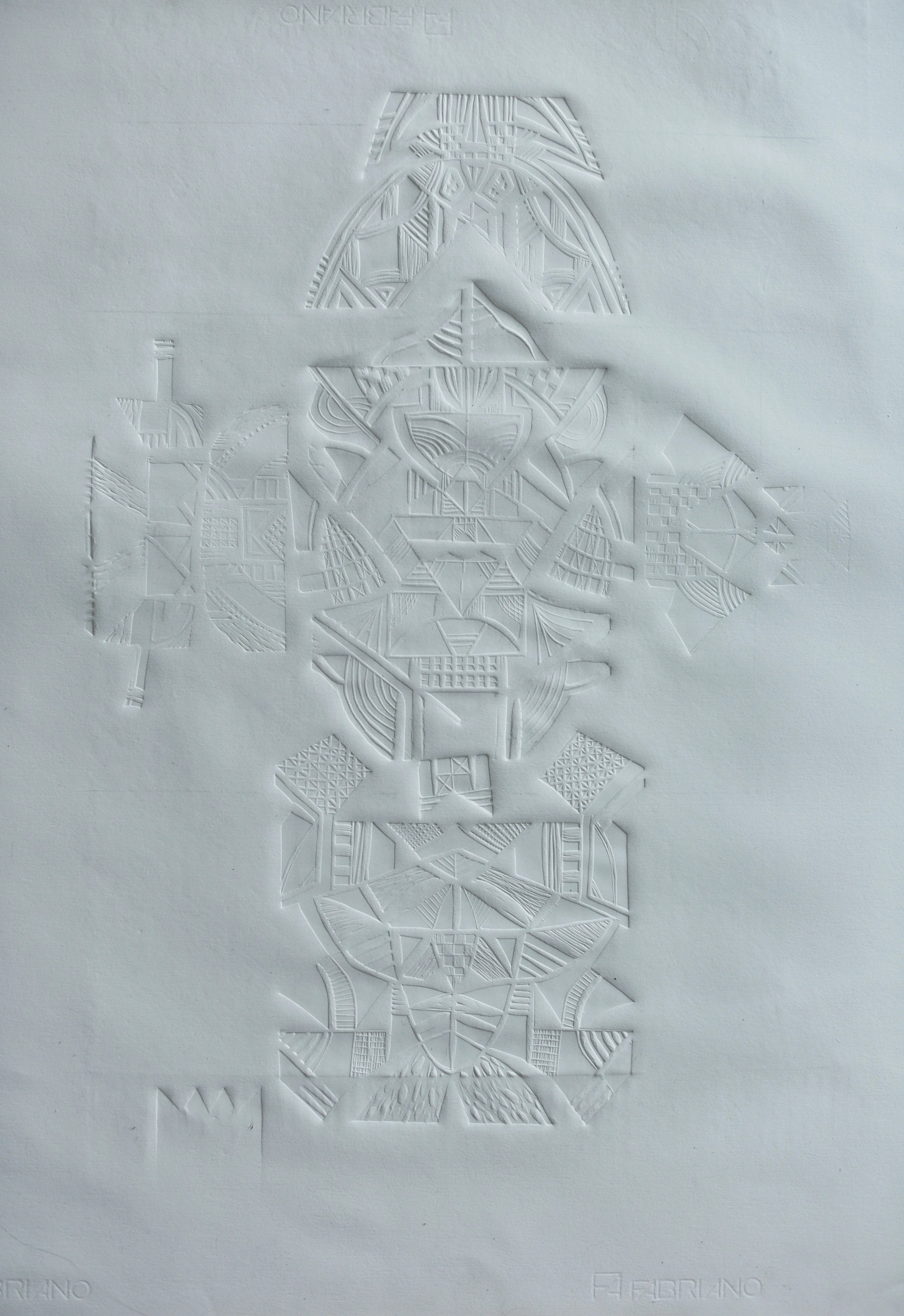 Image of Visible/invisible by Dzvinka Zagayska, a Printed Graphics, based in Lviv / Green Sofa