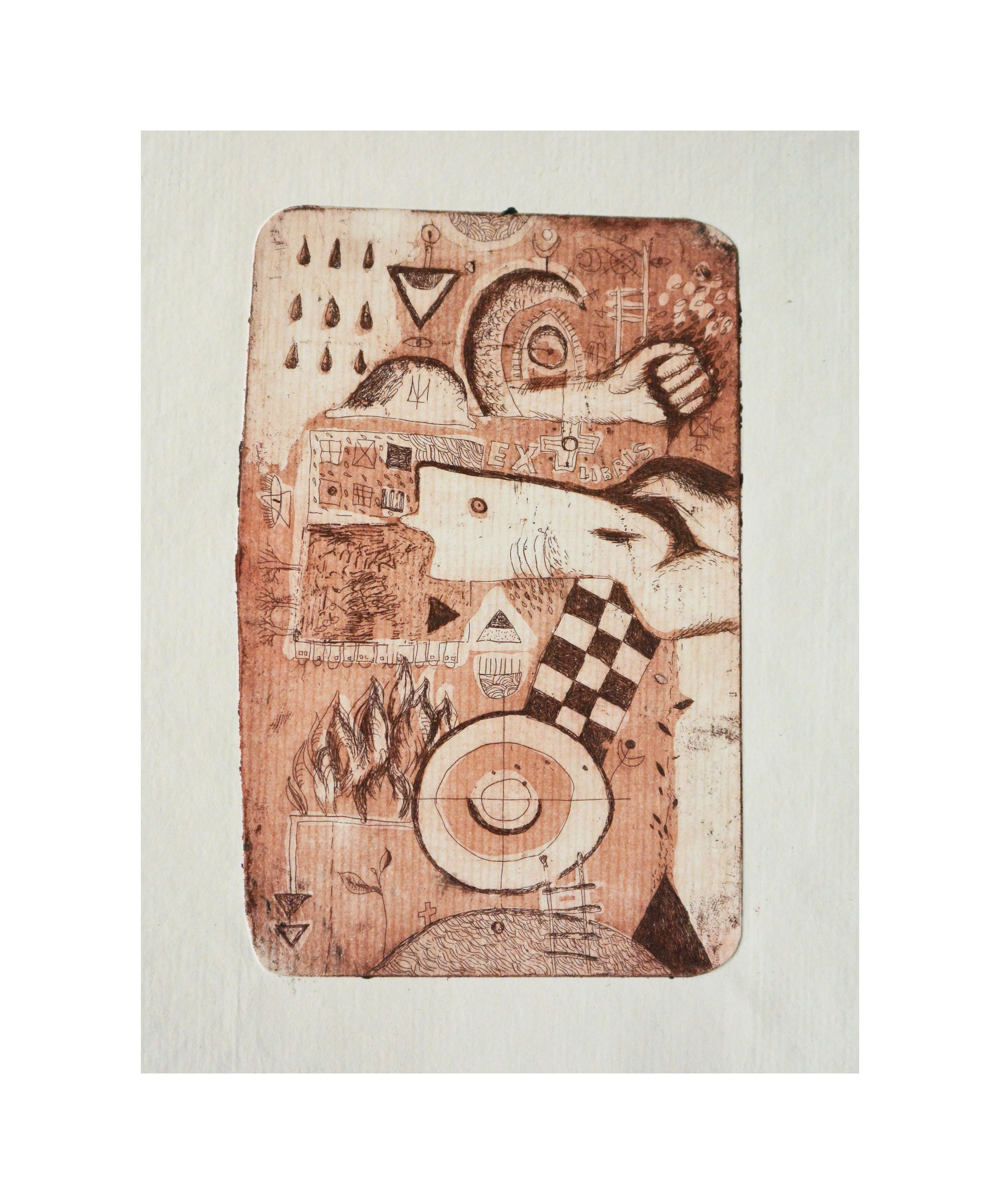 Image of "I to the dead and the living..." by Dzvinka Zagayska, a Printed Graphics, based in Lviv