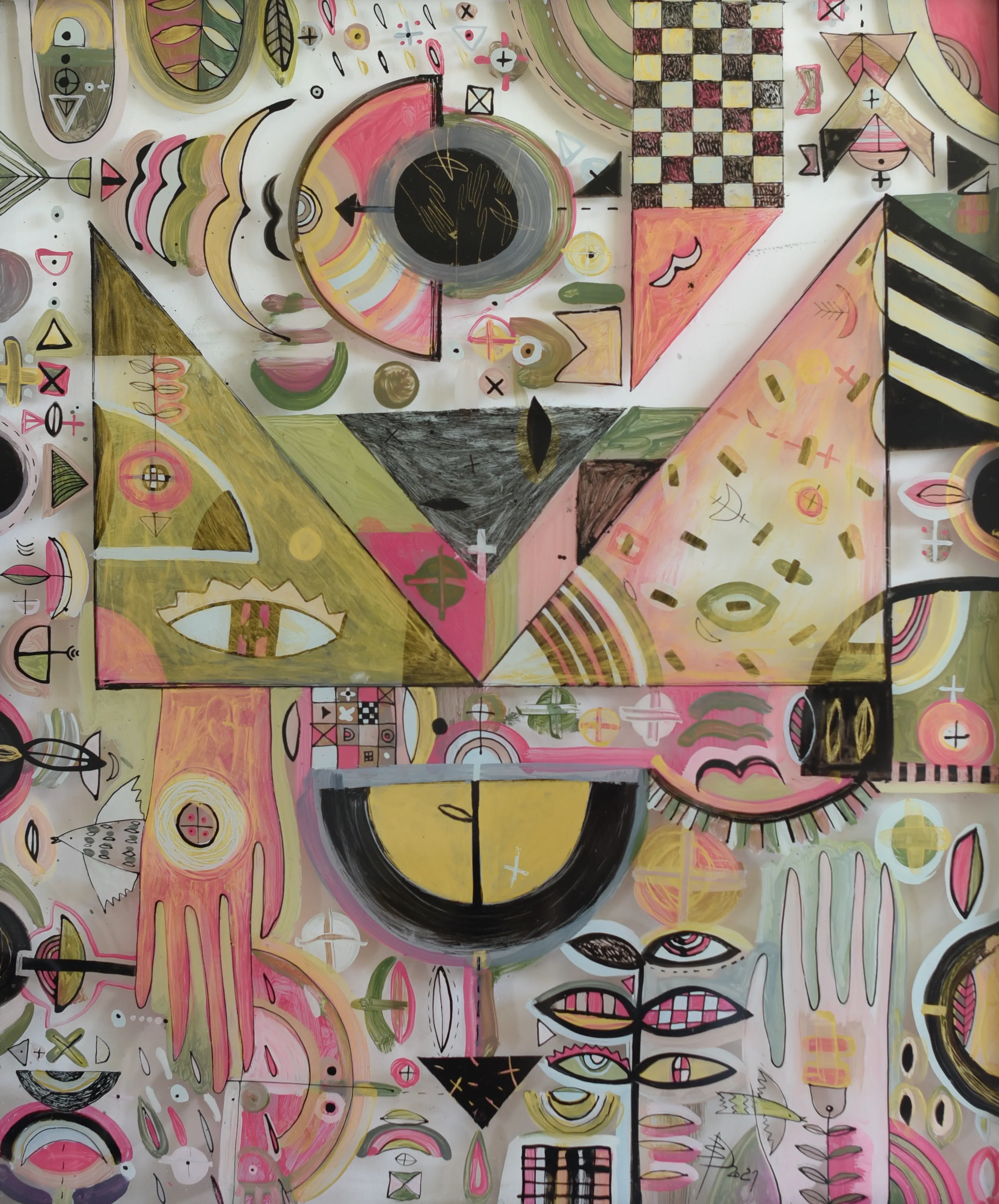 Image of ARTS by Dzvinka Zagayska, a Painting on glass / oil, based in Lviv