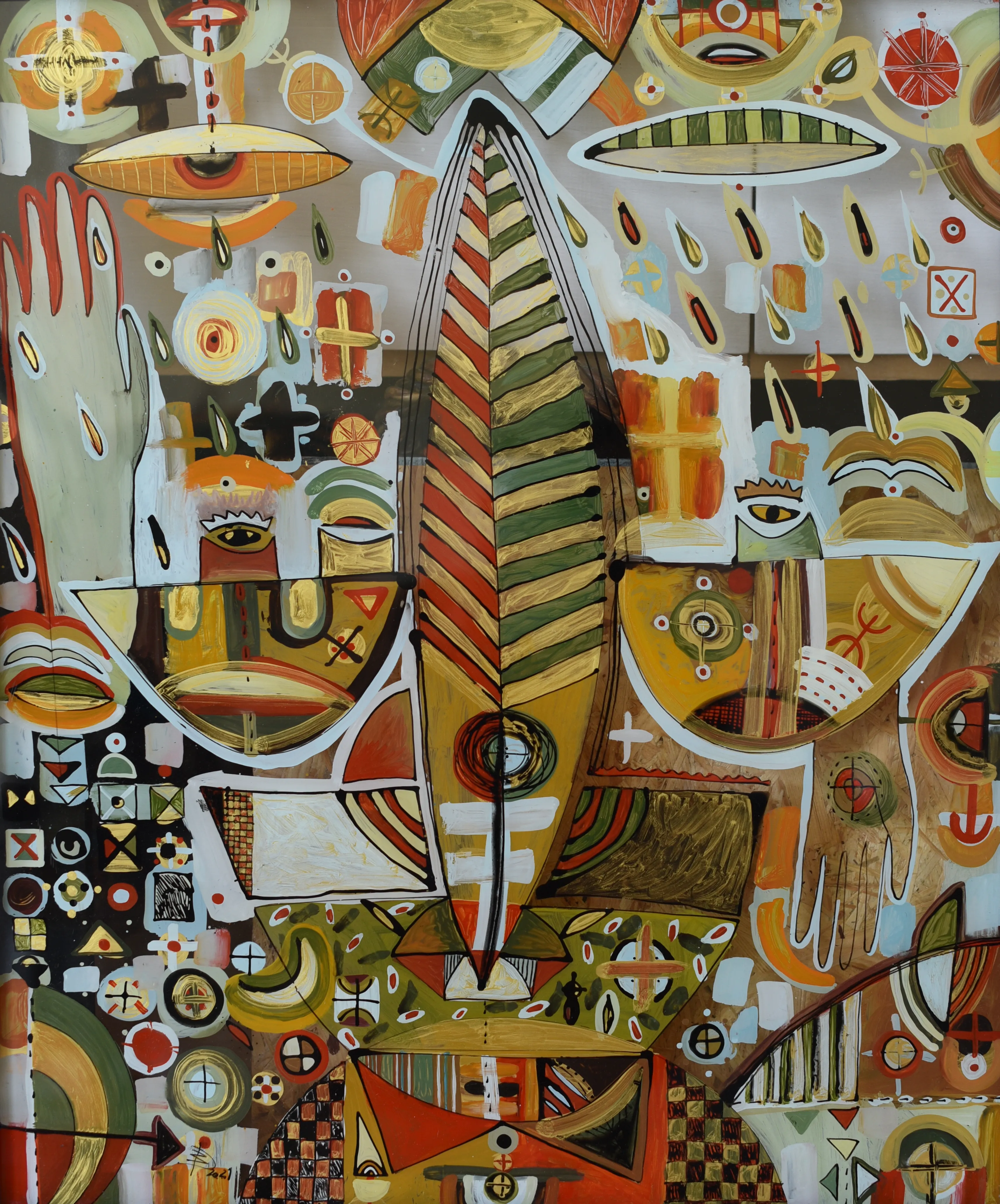 Image of ARTS by Dzvinka Zagayska, a Painting on glass / oil, based in Lviv