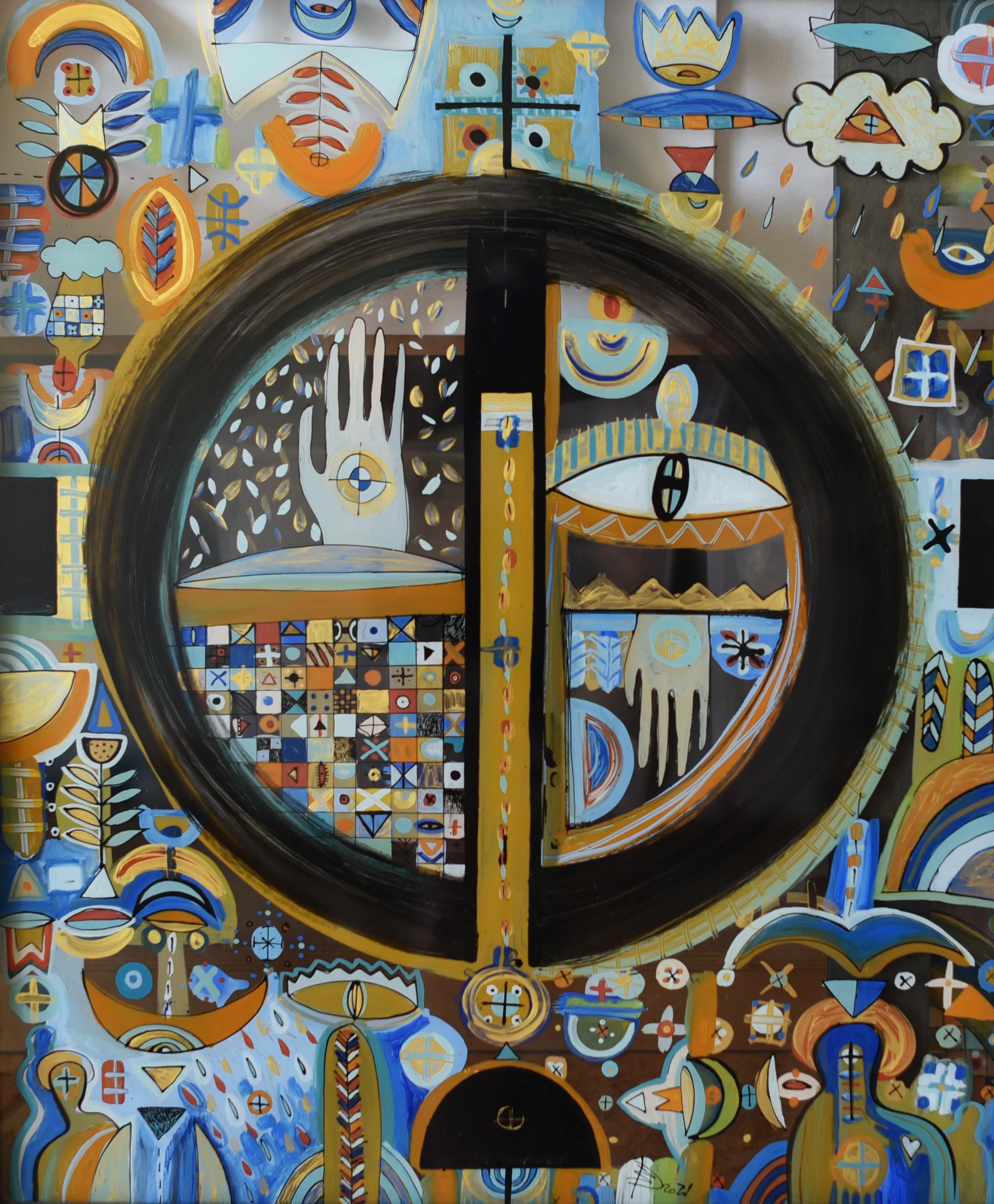 Image of ARTS by Dzvinka Zagayska, a Painting on glass / oil, based in Lviv