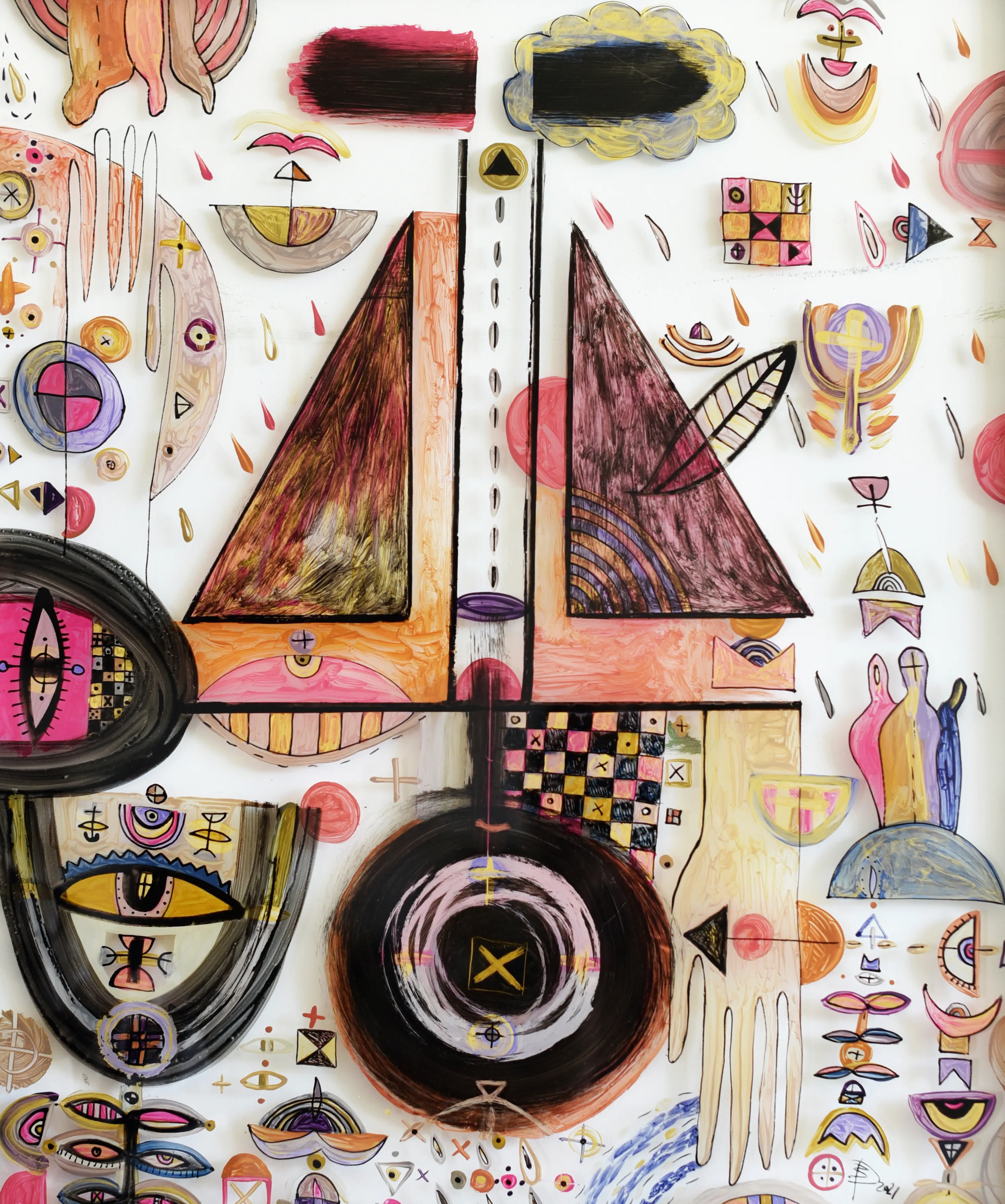Image of ARTS by Dzvinka Zagayska, a Painting on glass / oil, based in Lviv