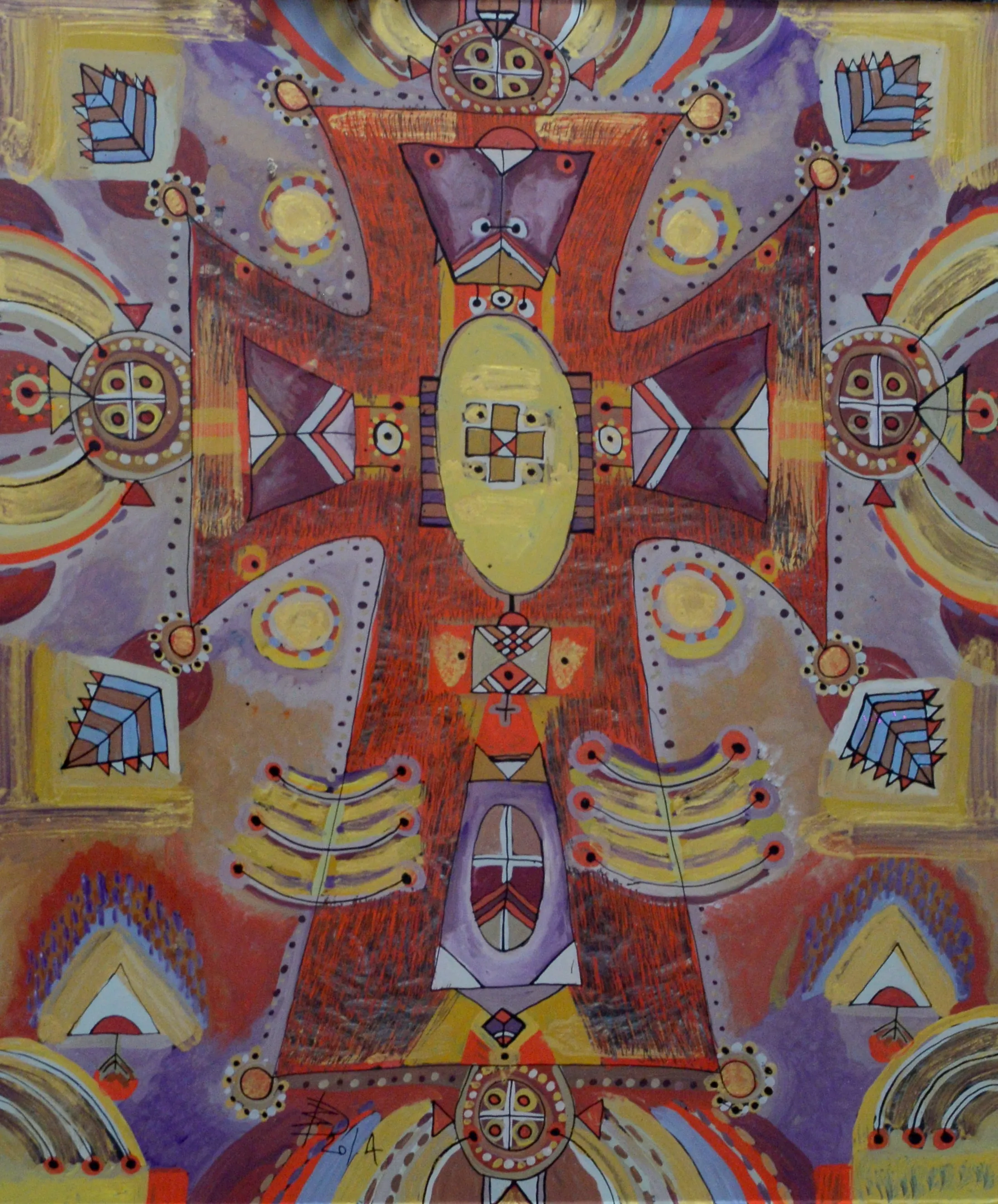 Image of 2014-2015 by Dzvinka Zagayska, a Painting on glass / oil, based in Lviv